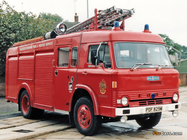Ford D1014 Firetruck by HCB Angus 1971–76 images (640 x 480)