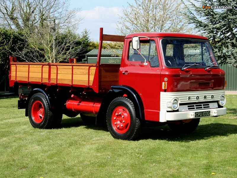 Pictures of Ford D-Series Tipper 1965–76 (800 x 600)
