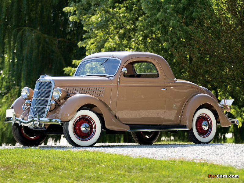 Ford V8 Deluxe 3-window Coupe (48-720) 1935 images (800 x 600)