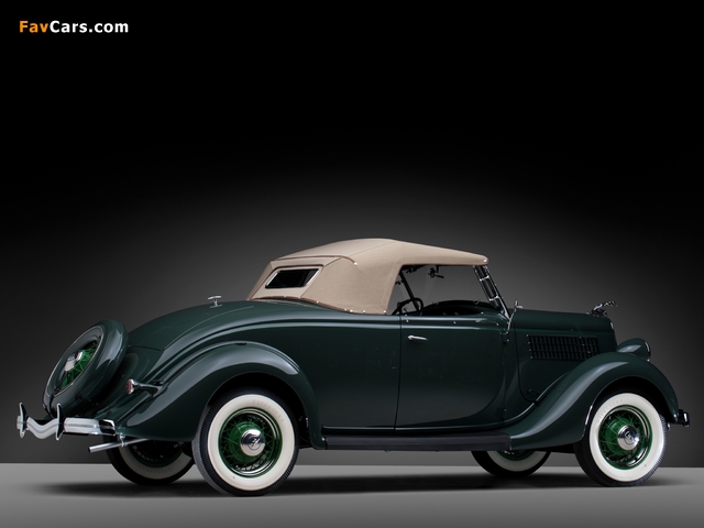Ford V8 Deluxe Roadster (48-710) 1935 images (640 x 480)