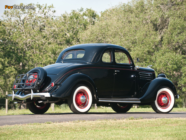 Ford V8 Deluxe 5-window Coupe (48-770) 1935 photos (640 x 480)