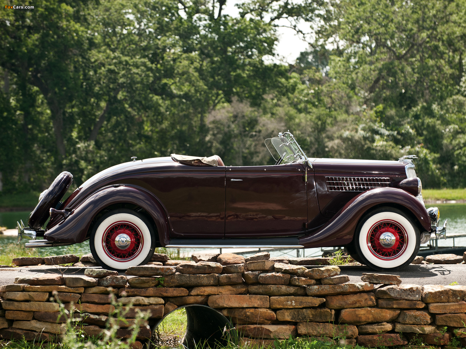 Ford V8 Deluxe Roadster (48-710) 1935 photos (1600 x 1200)