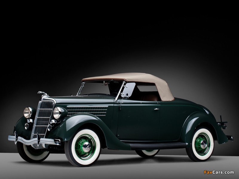 Ford V8 Deluxe Roadster (48-710) 1935 pictures (800 x 600)