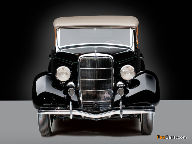 Ford V8 Deluxe Phaeton (48-750) 1935 wallpapers (640 x 480)