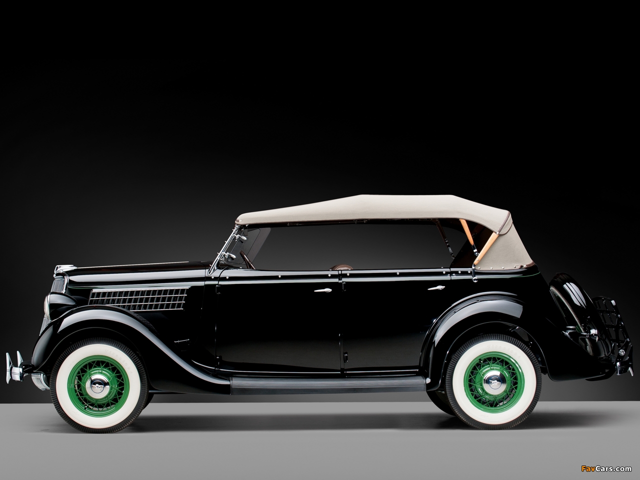 Ford V8 Deluxe Phaeton (48-750) 1935 wallpapers (1280 x 960)