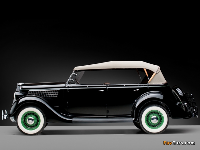 Ford V8 Deluxe Phaeton (48-750) 1935 wallpapers (640 x 480)