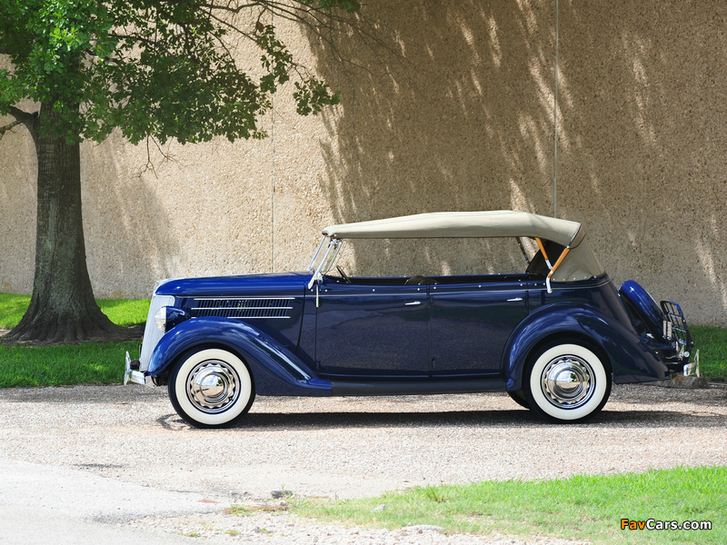 Ford V8 Deluxe Phaeton (68-750) 1936 photos (800 x 600)