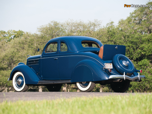 Ford V8 Deluxe 5-window Coupe (68-770) 1936 photos (640 x 480)