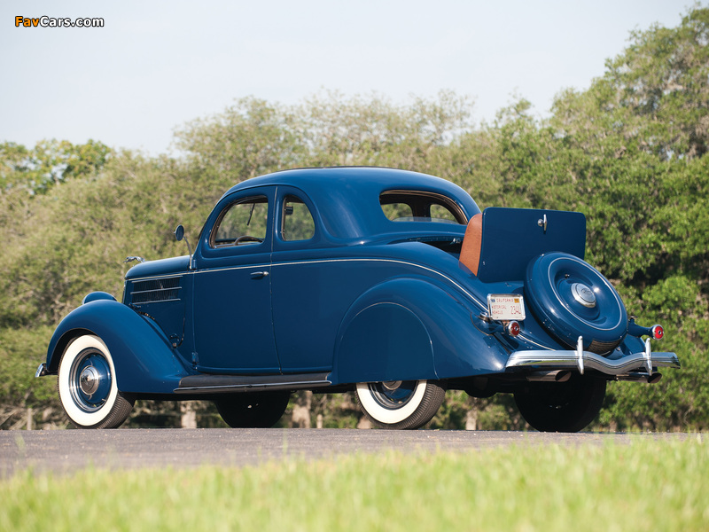 Ford V8 Deluxe 5-window Coupe (68-770) 1936 photos (800 x 600)