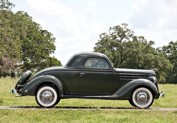 Ford V8 Deluxe 3-window Coupe (68-720) 1936 wallpapers