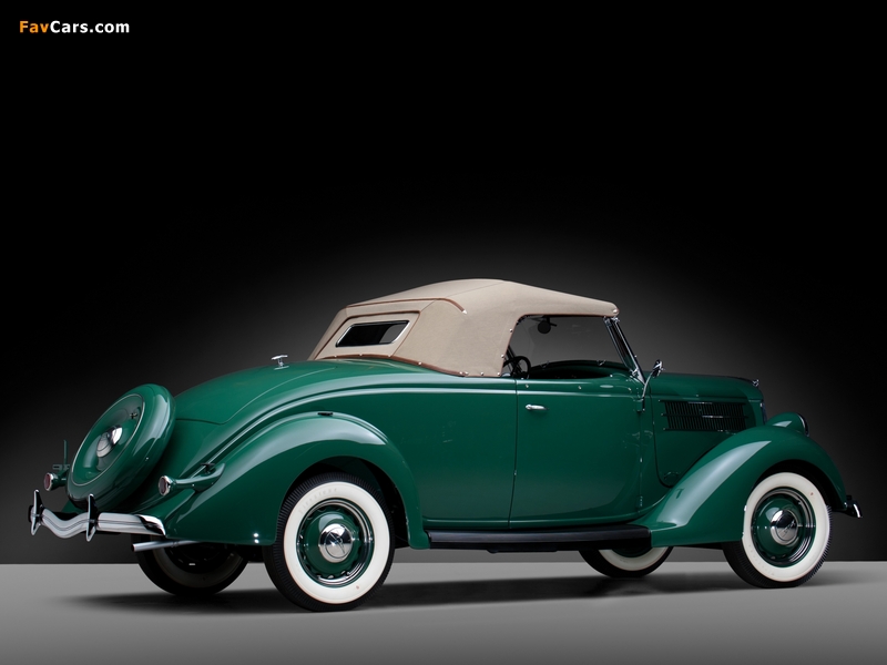 Ford V8 Deluxe Roadster (68-760) 1936 wallpapers (800 x 600)
