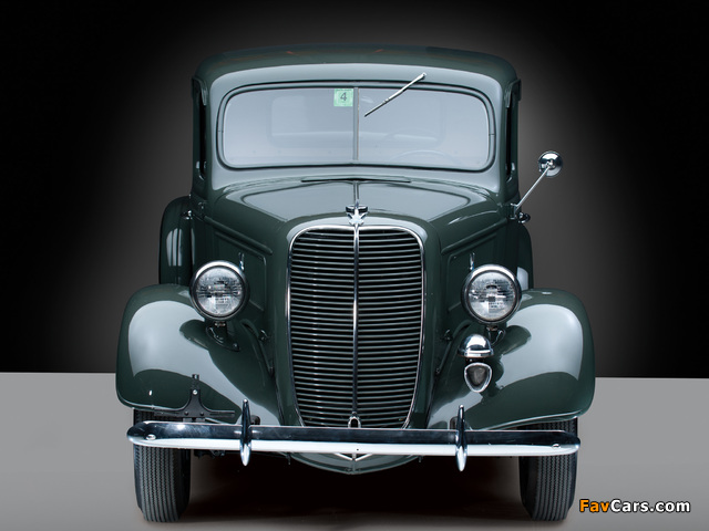 Ford V8 Deluxe Pickup (77-830) 1937 photos (640 x 480)