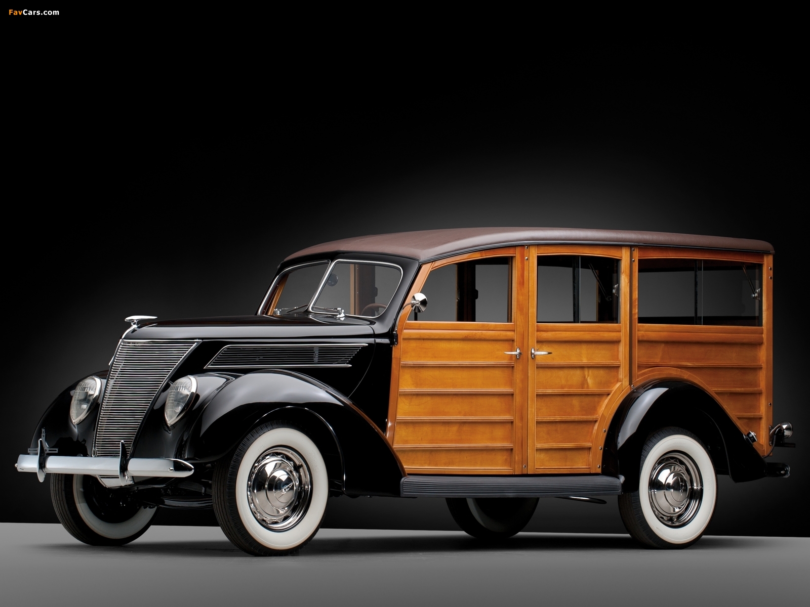 Ford V8 Deluxe Station Wagon 1937 photos (1600 x 1200)