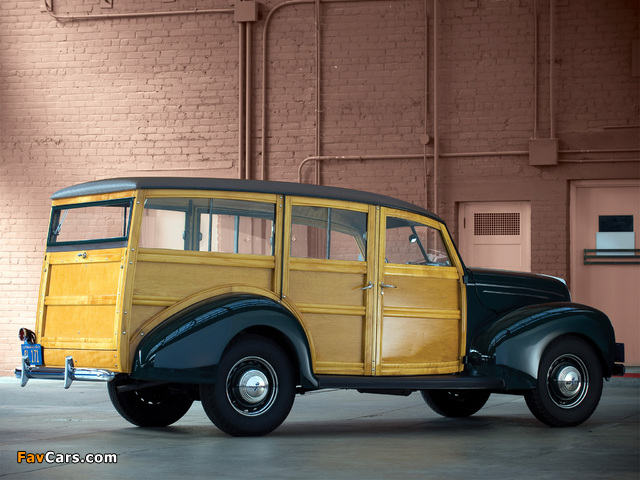 Ford V8 Deluxe Station Wagon (91A-79) 1939 images (640 x 480)