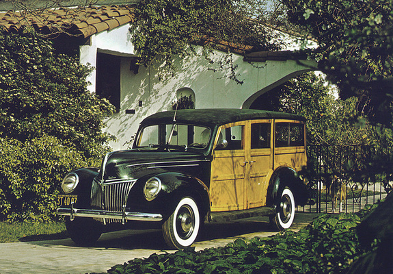 Ford V8 Deluxe Station Wagon (91A-79) 1939 pictures