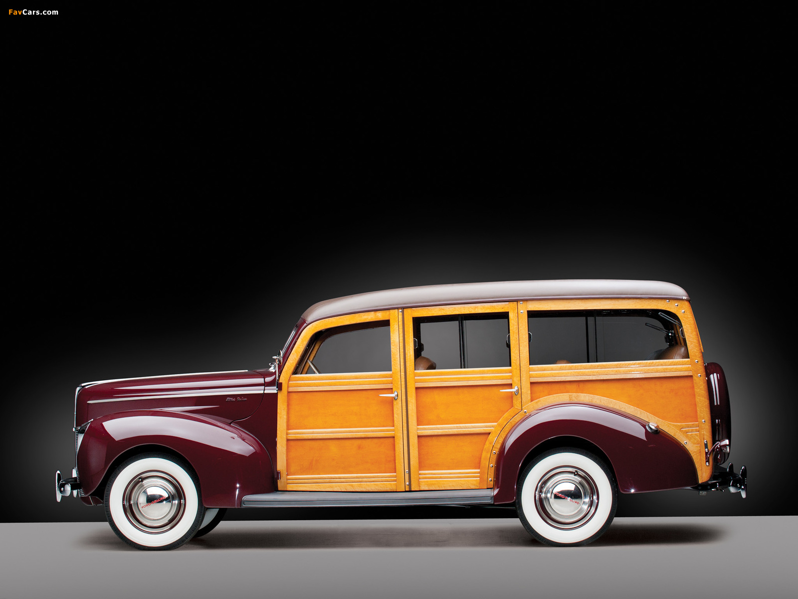 Ford V8 Deluxe Station Wagon (01A-79B) 1940 photos (1600 x 1200)