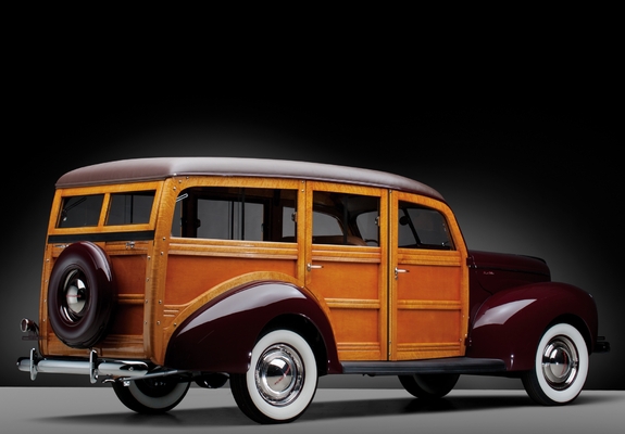 Ford V8 Deluxe Station Wagon (01A-79B) 1940 photos