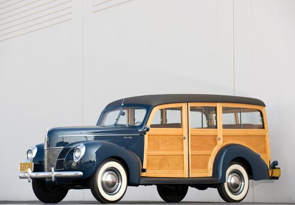 Ford V8 Deluxe Station Wagon (01A-79B) 1940 pictures