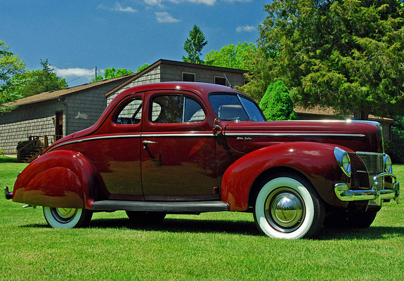 Ford V8 Deluxe 5-window Coupe (01A-77B) 1940 pictures