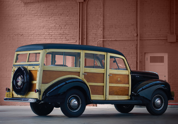 Ford V8 Deluxe Station Wagon (01A-79B) 1940 wallpapers