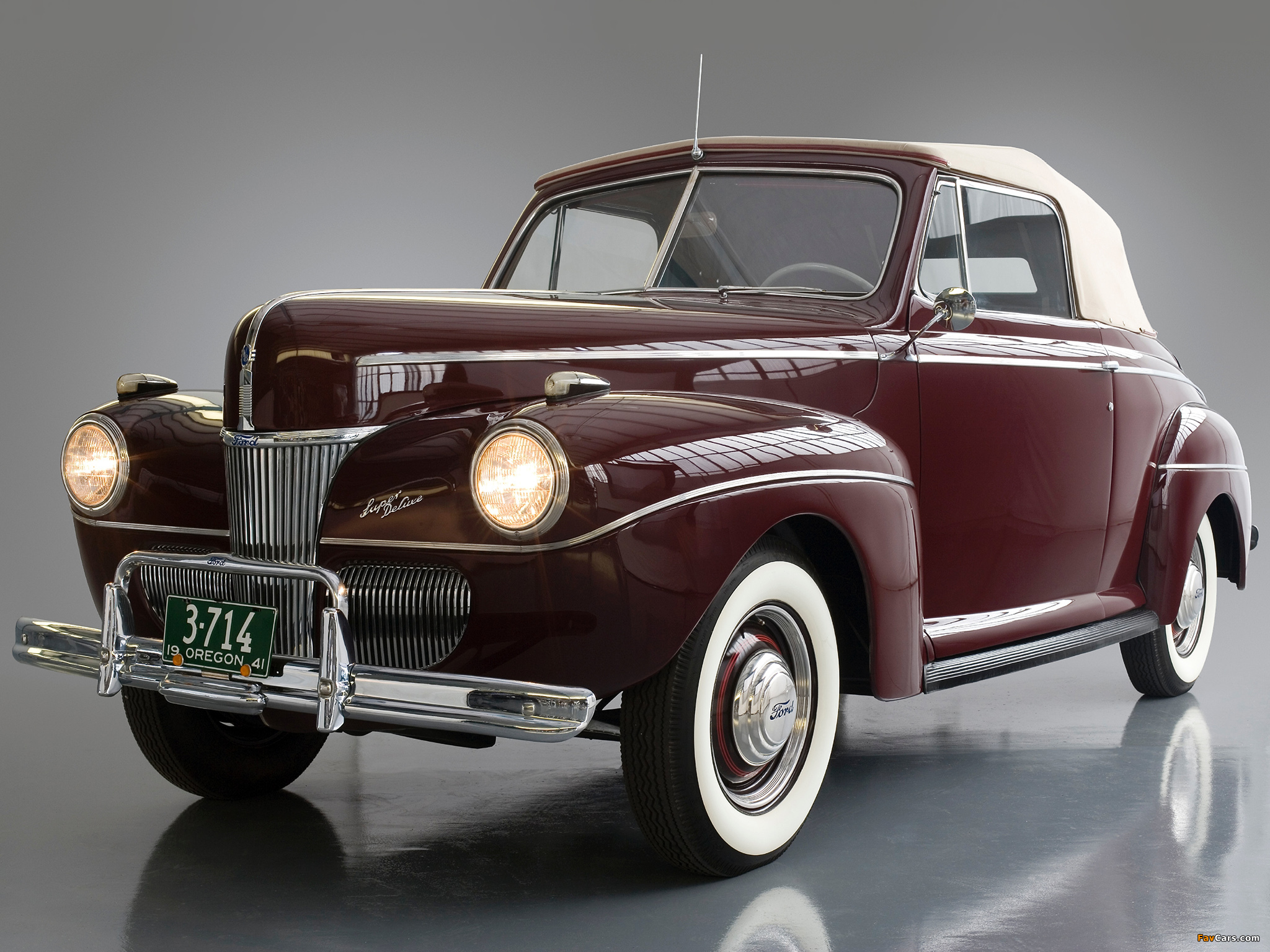 Ford V8 Super Deluxe Convertible Coupe (11A-76) 1941 pictures (2048 x 1536)