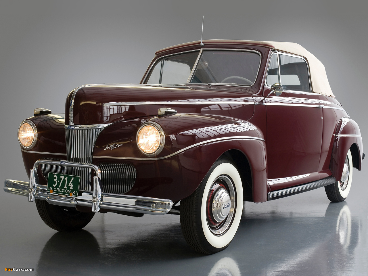 Ford V8 Super Deluxe Convertible Coupe (11A-76) 1941 pictures (1280 x 960)