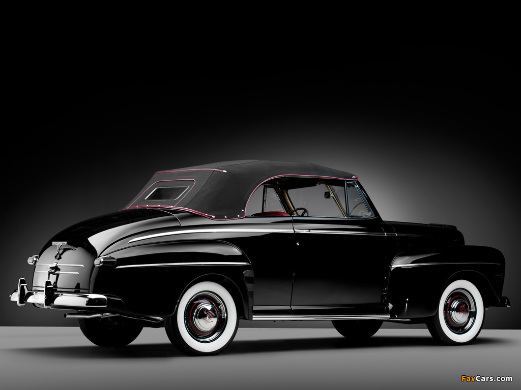 Ford V8 Super Deluxe Convertible Coupe 1946 pictures (1024 x 768)