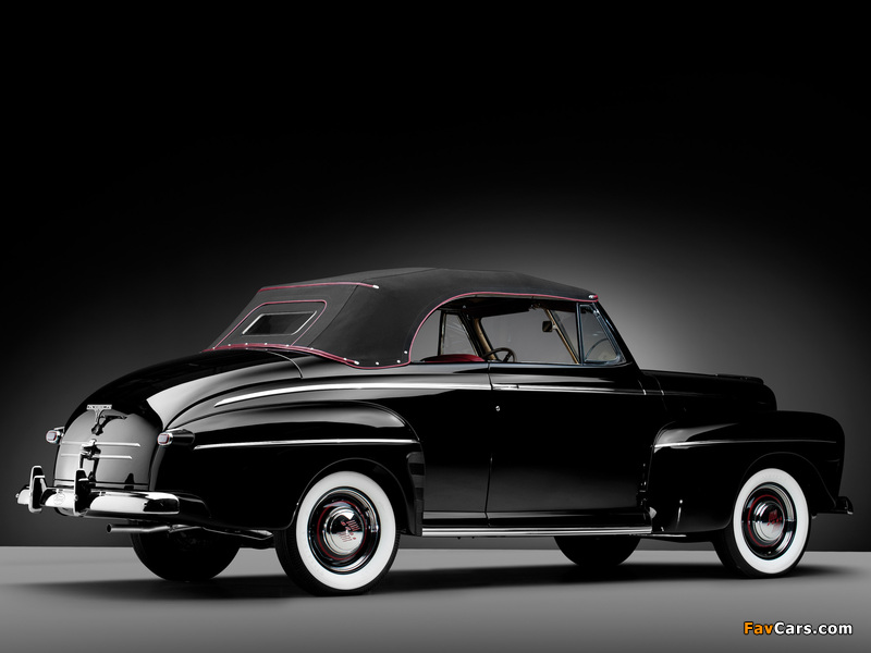 Ford V8 Super Deluxe Convertible Coupe 1946 pictures (800 x 600)