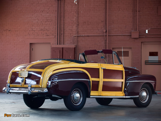 Ford Super Deluxe Sportsman Convertible 1947–48 images (640 x 480)
