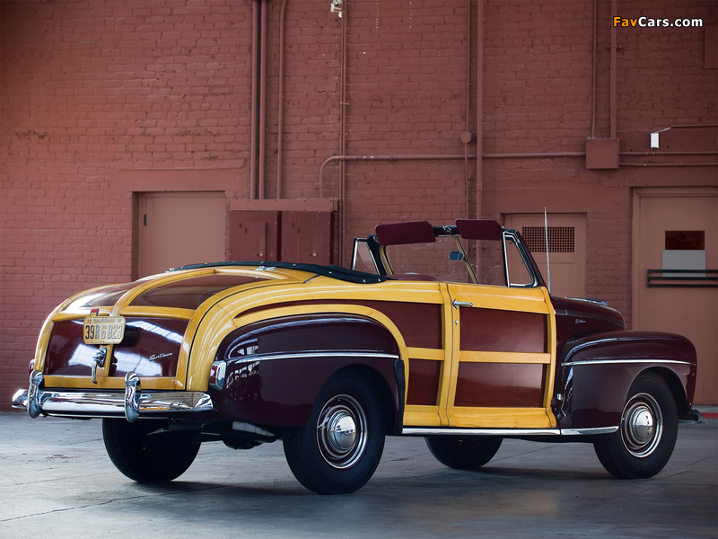 Ford Super Deluxe Sportsman Convertible 1947–48 images (800 x 600)