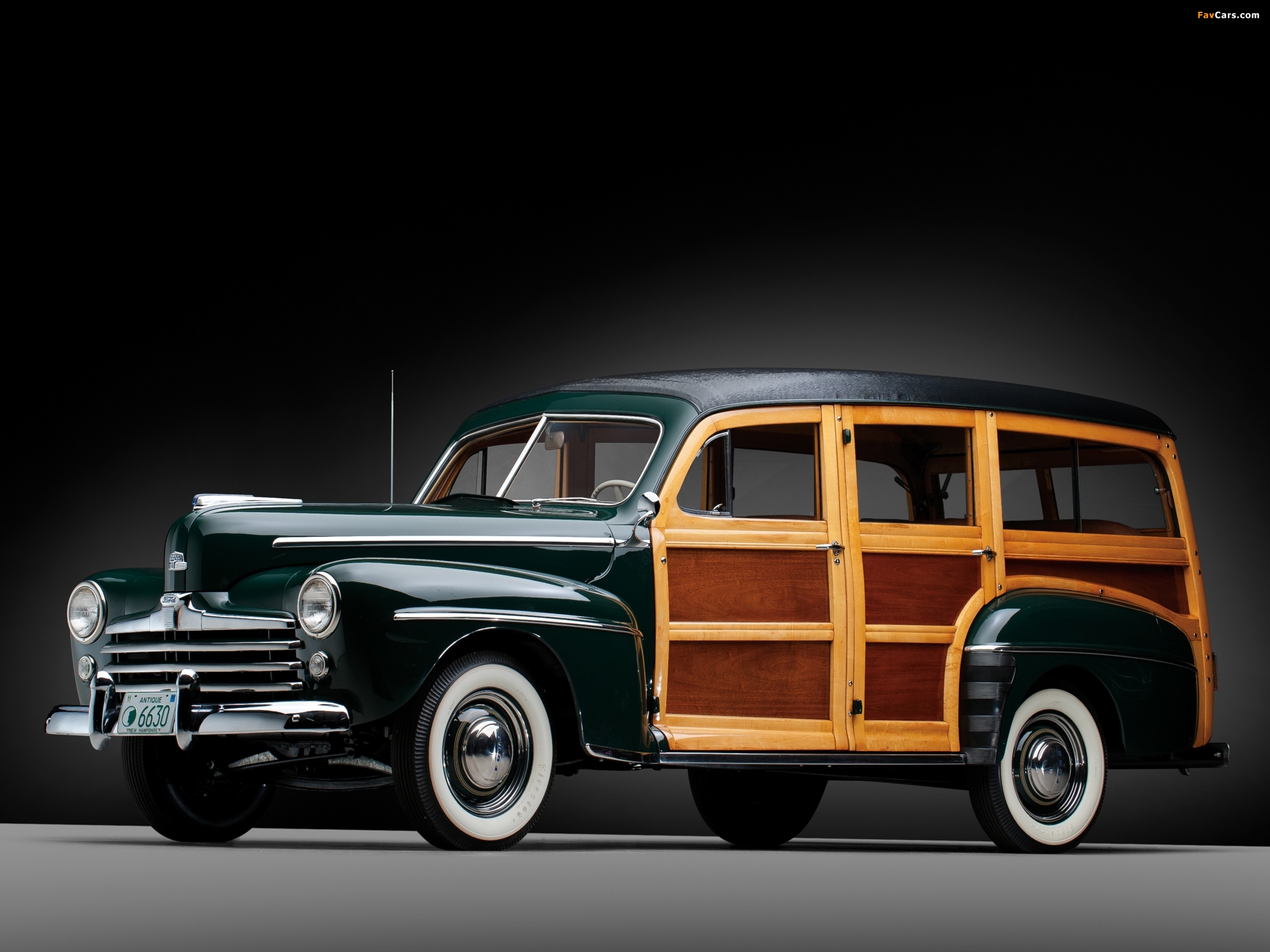 Ford V8 Super Deluxe Station Wagon (79B) 1947 pictures (2048 x 1536)