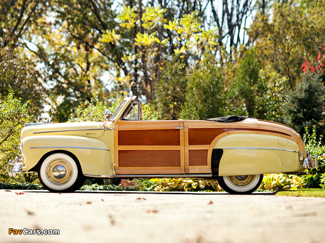 Ford Super Deluxe Sportsman Convertible 1947–48 wallpapers (640 x 480)