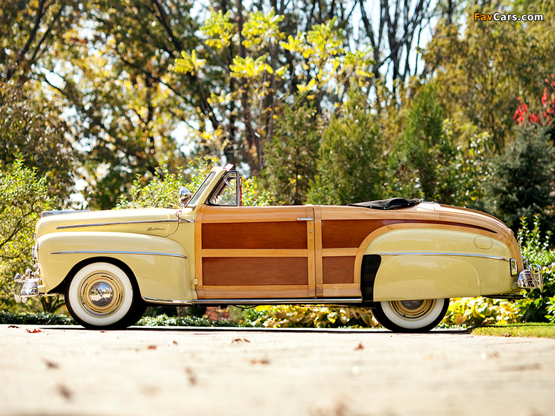 Ford Super Deluxe Sportsman Convertible 1947–48 wallpapers (800 x 600)