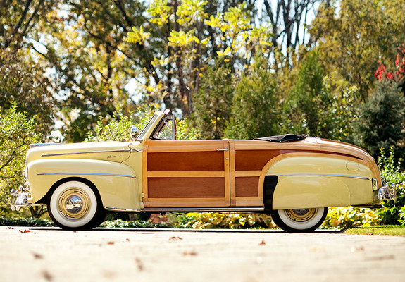 Ford Super Deluxe Sportsman Convertible 1947–48 wallpapers