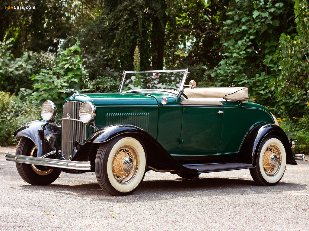 Images of Ford V8 Deluxe Roadster (18-40) 1932 (1024 x 768)