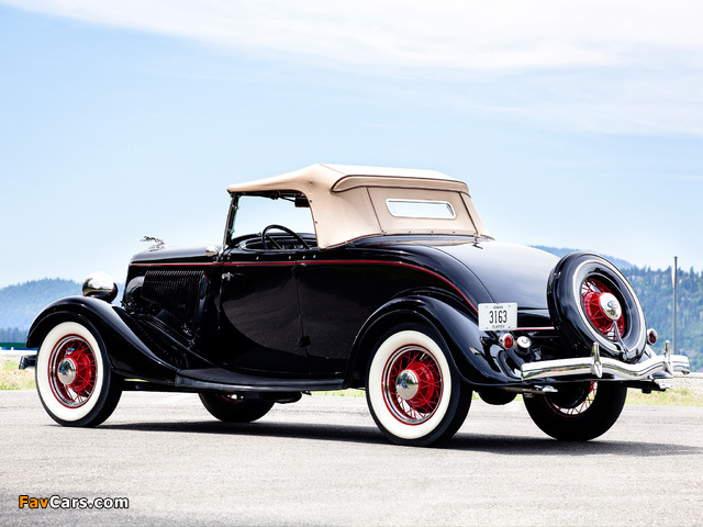 Images of Ford V8 Deluxe Roadster (40-710) 1934 (640 x 480)