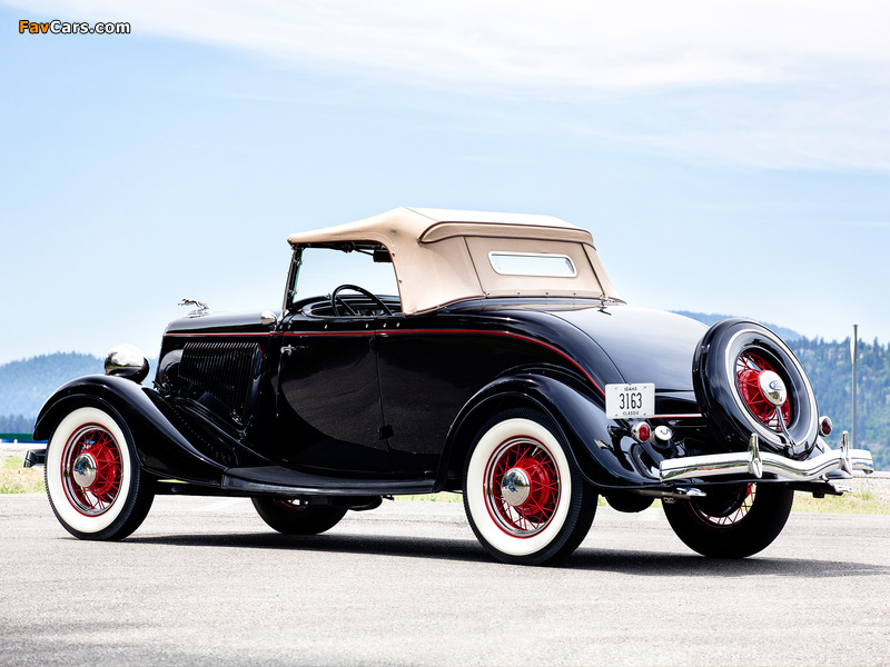 Images of Ford V8 Deluxe Roadster (40-710) 1934 (800 x 600)