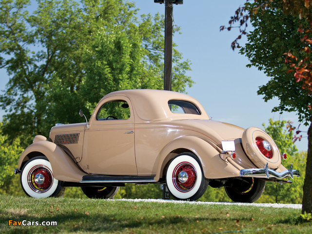 Images of Ford V8 Deluxe 3-window Coupe (48-720) 1935 (640 x 480)