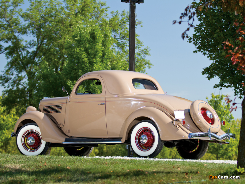 Images of Ford V8 Deluxe 3-window Coupe (48-720) 1935 (800 x 600)