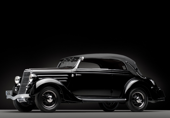 Images of Ford V8 Deluxe Convertible Sedan by Gläser 1936