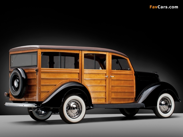 Images of Ford V8 Deluxe Station Wagon 1937 (640 x 480)