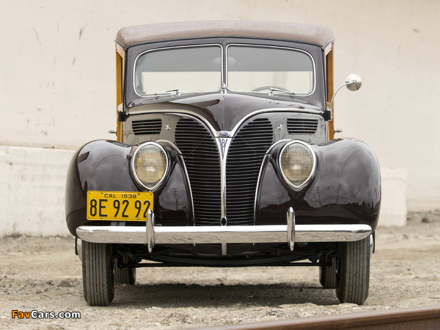 Images of Ford V8 Deluxe Station Wagon (81A-790) 1938 (640 x 480)