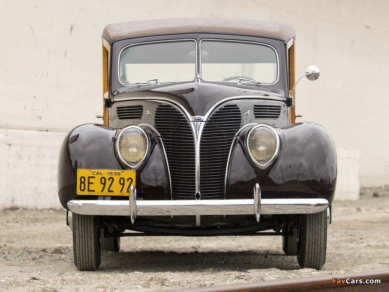 Images of Ford V8 Deluxe Station Wagon (81A-790) 1938 (800 x 600)