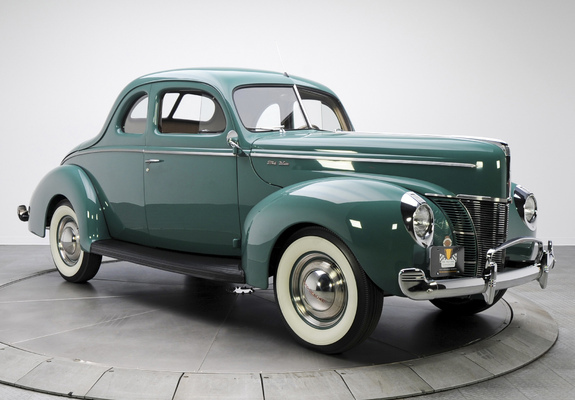 Images of Ford V8 Deluxe 5-window Coupe (01A-77B) 1940