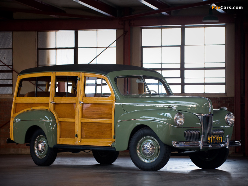 Images of Ford V8 Super Deluxe Station Wagon (11A-79B) 1941 (800 x 600)
