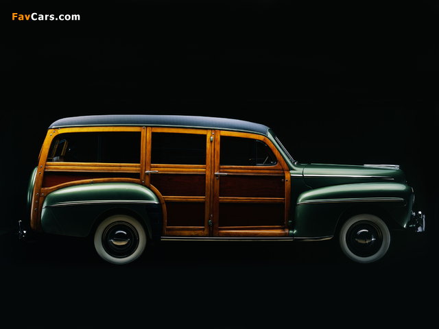 Images of Ford V8 Super Deluxe Station Wagon (79B) 1947 (640 x 480)