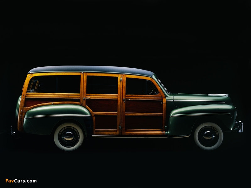 Images of Ford V8 Super Deluxe Station Wagon (79B) 1947 (800 x 600)