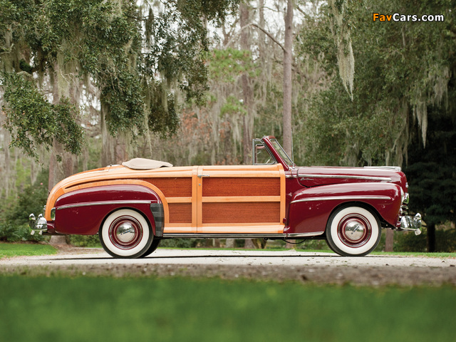 Images of Ford Super Deluxe Sportsman Convertible 1947–48 (640 x 480)
