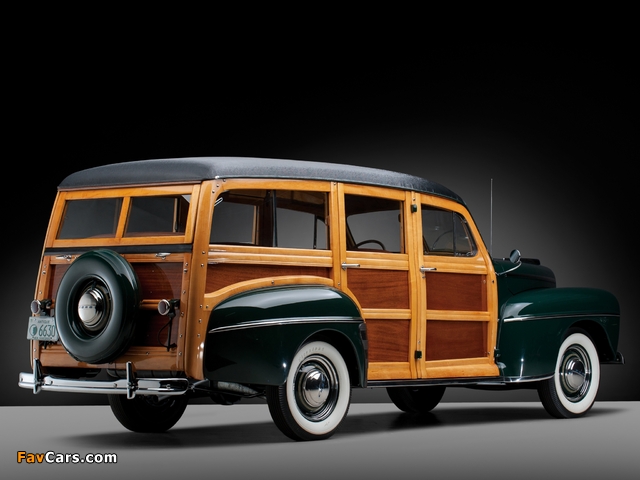 Images of Ford V8 Super Deluxe Station Wagon (79B) 1947 (640 x 480)
