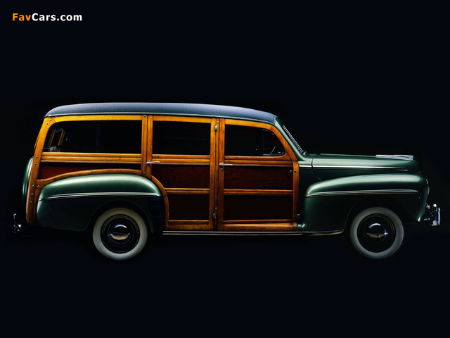 Images of Ford V8 Super Deluxe Station Wagon (89A-79B) 1948 (640 x 480)